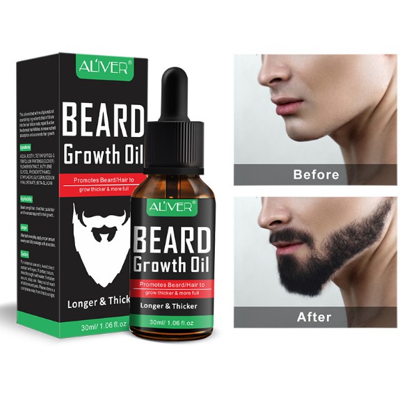 Beard Growth Oil Serum เซรั่ม ปลูกหนวด ปลูกคิ้ว น้ำมันหนวด น้ำมันเครา