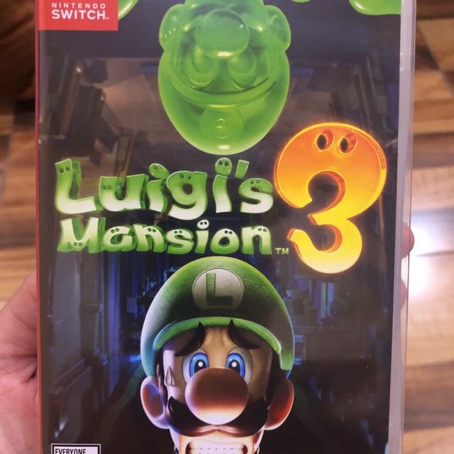 แผ่นเกมส์ มือสอง Luigi’s mansion 3 Nintendo switch