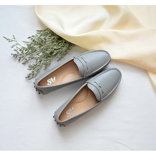 Soulmate Shoes รองเท้าหนังแท้ Classic Mate in Oyster Grey