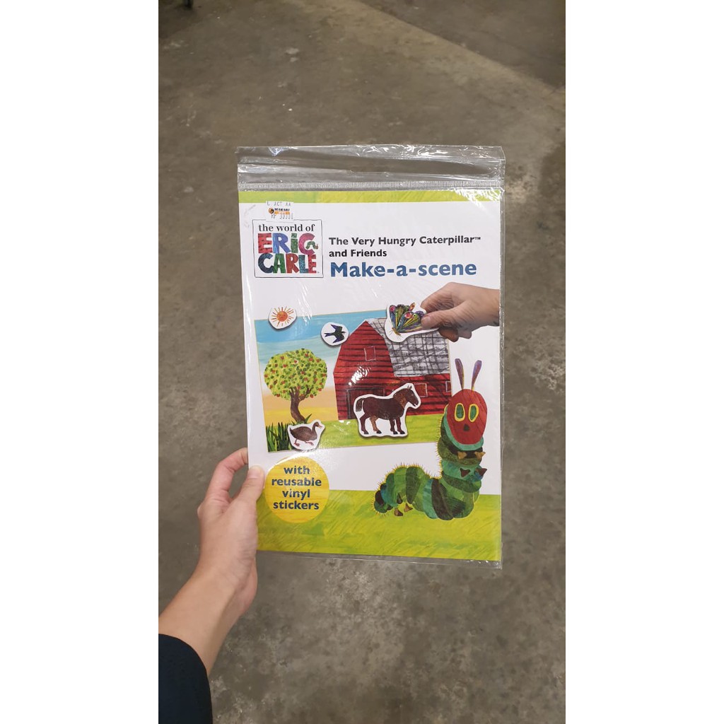 The Very Hungry Caterpillar And Friends MAKE A SCENE Sticker - Eric Carle