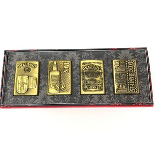 ไฟแช็คน้ำมันสไตล์ซิปโป้ Zippo เซ็ตละ 4 ชิ้น  No10