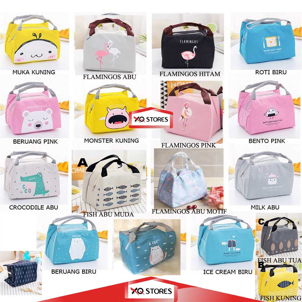 CHARACTER LUNCH BAG / ZIPPER LOCK LUNCH BAG