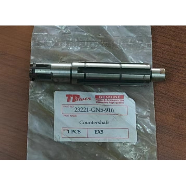 SHAFT FRONT SPROCKET-HONDA EX5/HP/DREAM-TP POWER-COUNTER SHAFT