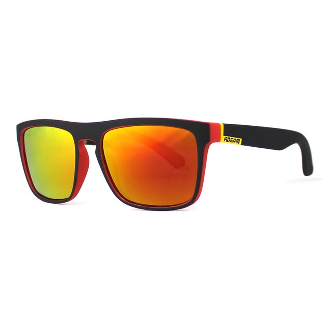 แว่นกันแดดโพลาไรซ์ KDEAM - KD156 BLACK/ORANGE