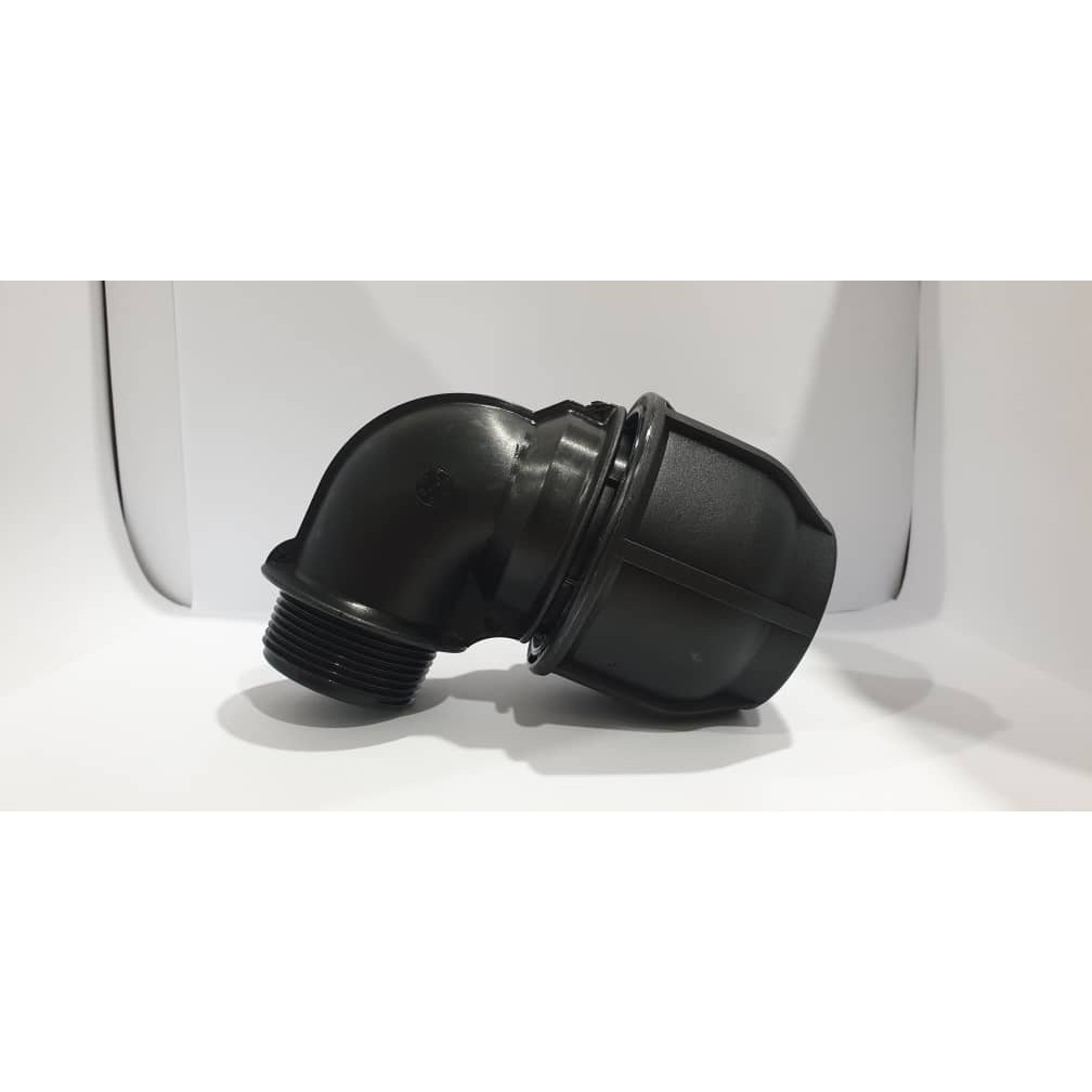 HDPE FITTINGS ชาย BEND (MB) 32mm หรือ 50mm หรือ 63mm หรือ 75mm/90mm