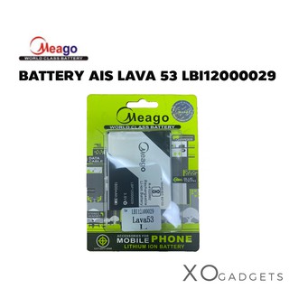 Meago แบตเตอร์รี่ LAVA 53 LBI12000029 แบต lava53 มี มอก. (รับประกัน 1 ปี )