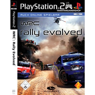 WRC Rally Evolved PS2 แผ่นเกมส์ps2 เกมเพล2 แนวรถแข่ง wrc ps2