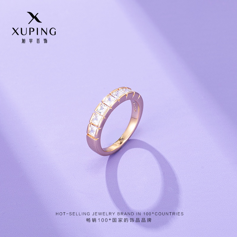 Ringพร็อพที่เรียบง่าย·Xuping เครื่องประดับจริงใจแหวนแฟชั่นอารมณ์สไตล์เกาหลี