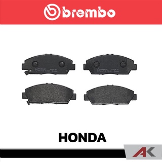 ผ้าเบรกหน้า Brembo โลว์-เมทัลลิก สำหรับ HONDA Accord 2.4 3.0 V6 1997 Prelude 1992 รหัสสินค้า P28 021B ผ้าเบรคเบรมโบ้