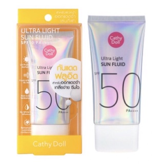 กันแดด Cathy Doll Ultra Light Sun Fluid SPF50/PA++++ 40ml