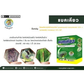 แบคเคียว ขนาด 1 กิโลกรัม 🌿สารป้องกันกำจัดโรคพืช ใบไหม้ รากเน่า โครเน่า ไฟท็อป