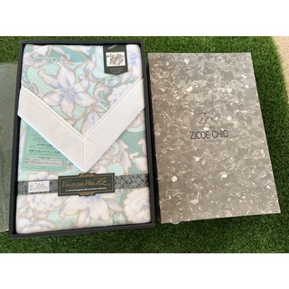ผ้าห่มผ้า cotton ขนาด 140x200 cm แบรนด์ฝรั่งเศสนำเข้าญี่ปุ่น ของใหม่มือหนึ่ง