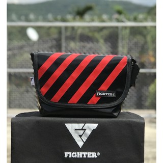 Fighter กระเป๋าสะพายข้าง Collections Off-White(แดง)