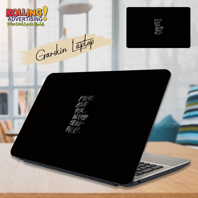 Garskin Laptop If Youre Afraid Skin Laptop Sticker