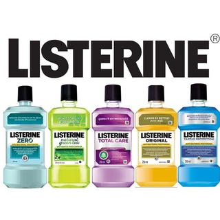 Listerine น้ำยาบ้วนปากลิสเตอรีน 100 มล. และ 250 มล.