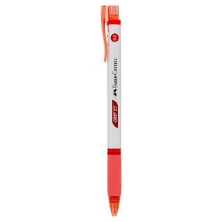 ถูกที่สุด✅ เฟเบอร์-คาสเทลล์ กริ๊ป เอ็กซ์ 5 ปากกาหมึกสีแดง 1 ด้าม Faber-Castell Grip X5 0.5mm Red Ink Pen 1pc
