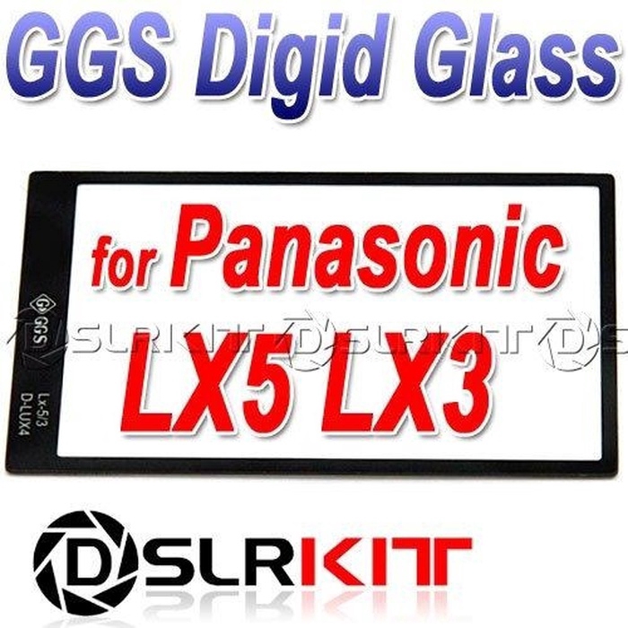 GGS Glass LCD Screen Protector for Panasonic Lumix LX-2