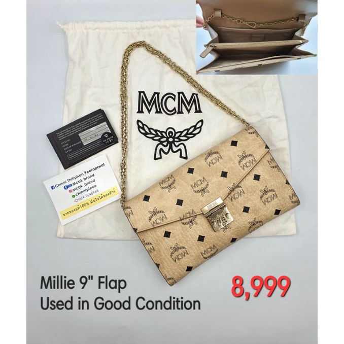 MCM Millie9" Flap มือ2 สภาพสวย