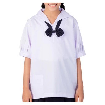 💥SALE💥เสื้อนักเรียนหญิง ชุดนักเรียน ชุด ม.ต้น ปกทหารเรือ เสื้อคอทหารเรือ ราคาถูก -พร้อมส่งครบทุกไซด์ - รูปที่ 3