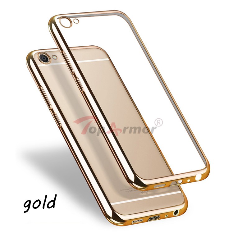 เคส Oppo R9S เคสมือถือ TPU ขอบโครเมี่ยม ออปโป้ R9s