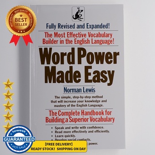 【ขายดี】 Word Power Made Easy Vocabulary Encyclopedia Reference Book English Learning Tool Book หนังสือภาษาอังกฤษ