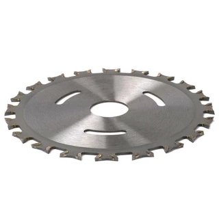 ใบเลื่อยวงเดือน ใบตัดไม้ ขนาด 4" ฟันคู่ 4" Arbor Hole Diam,Dry Cut Saw Blade