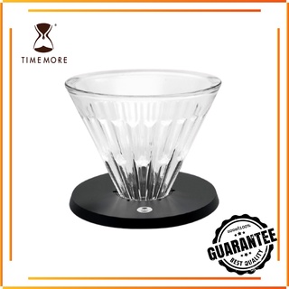 Timemore Crystal Eye dripper  ดริปเปอร์กาแฟ กรวยดริป ฟรีฟิลเตอร์ 10 แผ่น