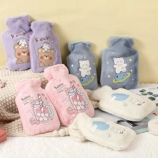 💥พร้อมส่ง💥กระเป๋าน้ำร้อน ช่วยลดอาการปวดประจำเดือน ลายน่ารัก ป้องกันการระเบิด ถุงประคบร้อน