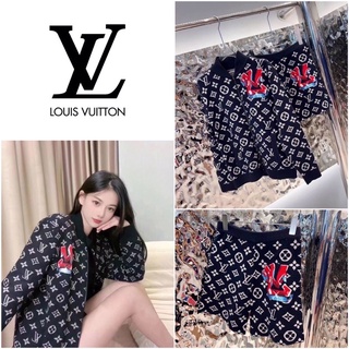 เสื้อคลุมไหมพรมยืดแขนยาว Louis Vuitton