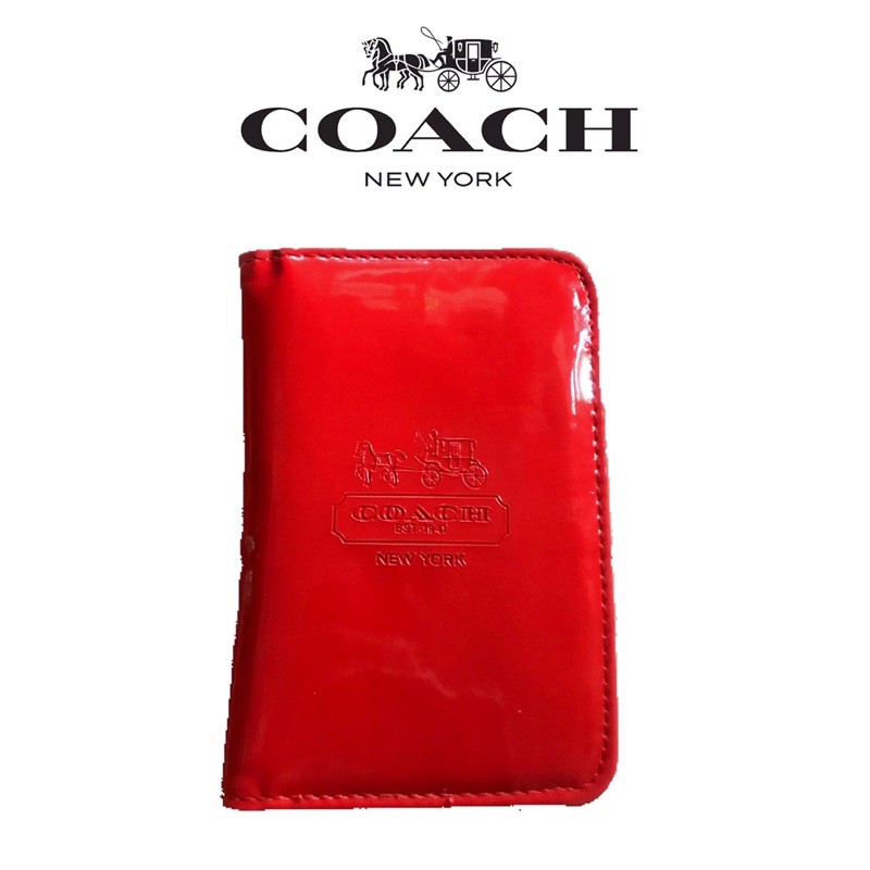 Limited Quantity Left!! Brand NEW Coach Passport Card Holder Wallet Case Notepad Set