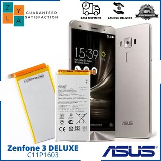 แบตเตอรี่ Asus ZenFone 3 Deluxe ZS570KL รุ่น C11P1603 ของแท้