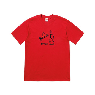 SLUM LTD - Supreme Spitfire Cat T-Shirt Red