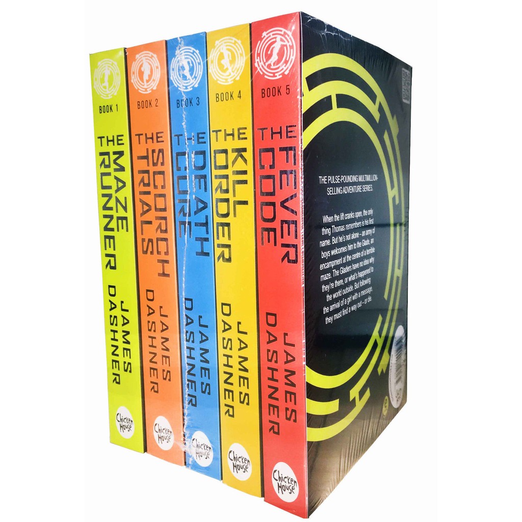 Maze Runner Series (5 หนังสือ) เวอร์ชั่นภาษาอังกฤษ