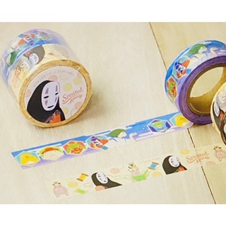 Studio Ghibli เทปตกแต่งลาย Spirited Away เซตละ 2 ม้วน มี 2 ลาย Masking Tape ลิขสิทธิ์แท้