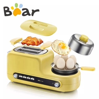 เครื่องปิ้งขนมปัง  3IN1 Breakfast Maker ยี่ห้อ: Bear พลังงาน (W): 1080W --สินค้ามีพร้อมส่ง--