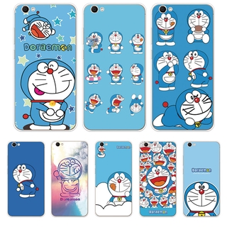 เคสโทรศัพท์ ชนิดซิลิโคน ลายการ์ตูนโดราเอมอน สำหรับ Vivo Y53 Y55 Y71 Y71I Y81 Y81I Y91 Y95 Y67 V5 V5S