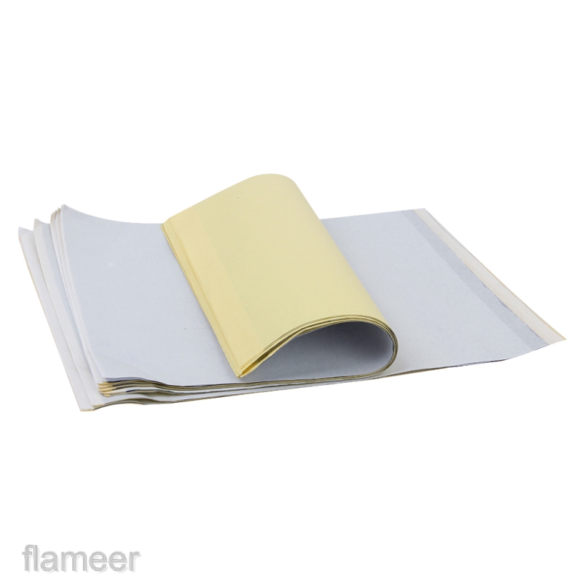 10x แผ่น TRANSFER / THERMAL / CARBON / STENCIL PAPER สําหรับหมึก