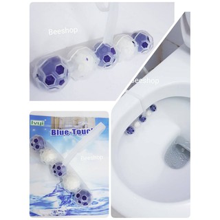 BLUE-TOUCH &amp; AIR FRESH CLEANER ผลิตภัณฑ์ทำความสะอาดชักโครก ทุกครั้งที่กดชักโครก พร้อมกลิ่นหอมสดชื่น