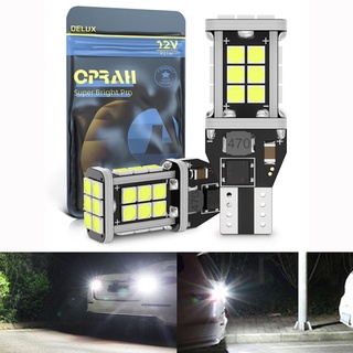 1PC T15 3030 24SMD รถเปลี่ยนหลอดไฟ LED, ไฟแสดงสถานะ, ไฟเลี้ยว, ไฟถอยหลัง, ไฟท้าย, หลอดไฟรถจักรยานยนต์, สีขาว, DC12V