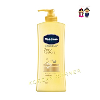 Vaseline Deep Restore Lotion ครีมทาผิว ลดริ้วรอย จุดด่างดำ กันแดด กระชับ ผลัดเซลล์ วาสลีน body cream