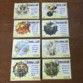 การ์ด Trick ของ Summoner Trinity ชุด 3 Kings