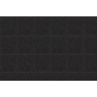 Rich Silver Cloud/2300 Cavani Brand Jacketing Fabrics Herringbone With Windowpane Pattern 2339-1