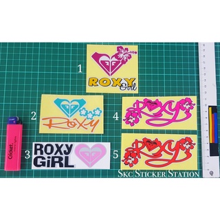 Roxy/ roxy girl สติกเกอร์สะท้อนแสง สีสะท้อนแสง สําหรับตกแต่ง