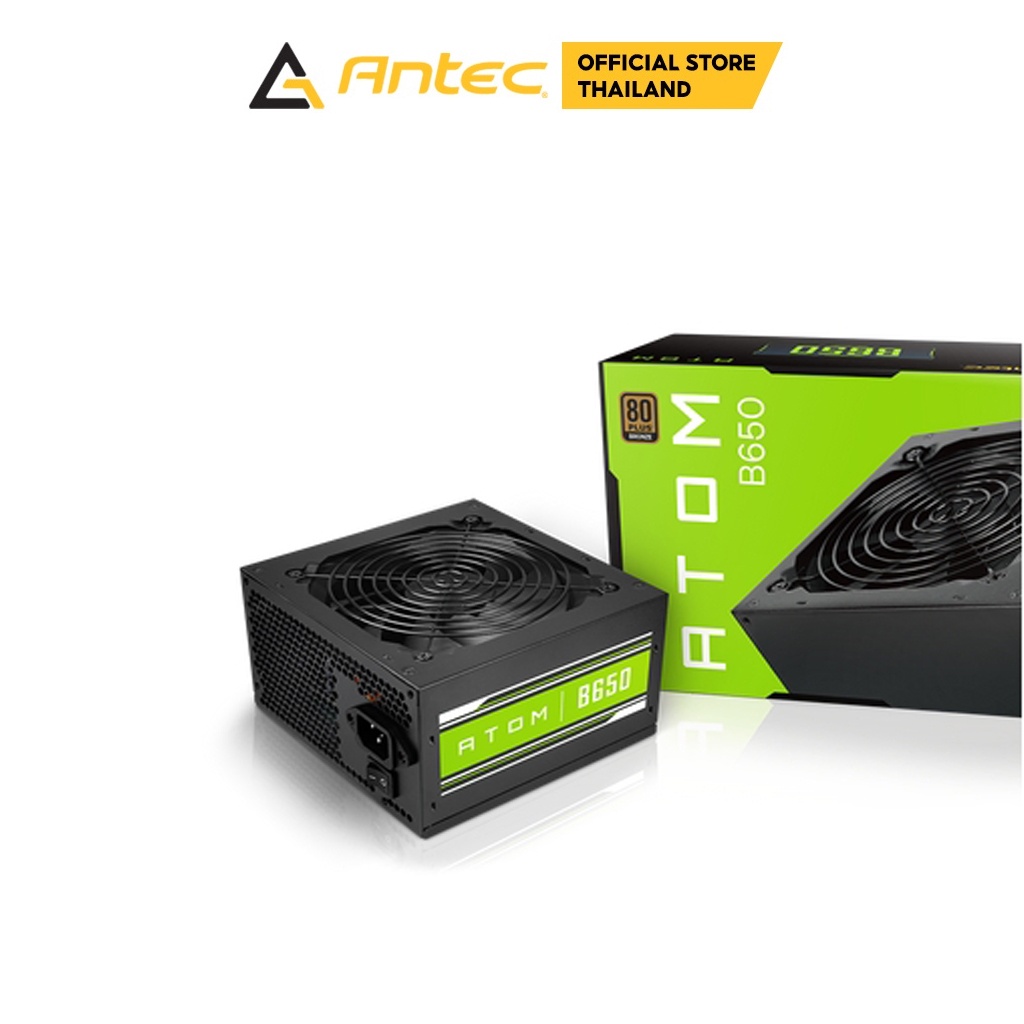ANTEC ATOM  B650 เพาเวอร์ซัพพลาย 650W 80 PLUS BRONZE