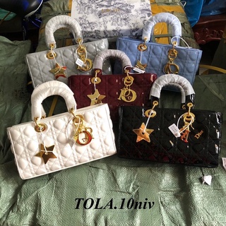 กระเป๋าสะพายข้าง Dior งานสวยพร้อมส่ง size 10"