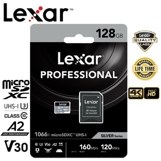 Lexar 128GB Micro SDXC Professional 1066x (160MB/s)