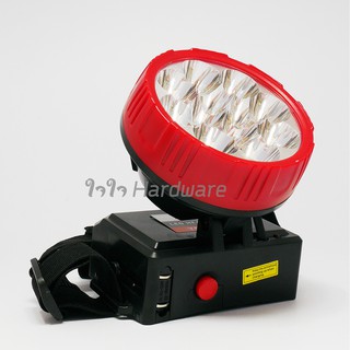 JIAGE ไฟฉาย LED คาดหัว ชาร์จไฟ ปรับขึ้น/ลงได้ ขนาดใหญ่ รุ่น YD-3305 แสง 2 ระดับ