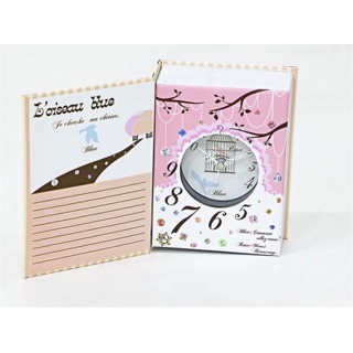 🇯🇵🎌ลดพิเศษจาก 300฿ ‼️นำเข้าจากญี่ปุ่น นาฬิกาปลุกตั้งโต๊ะหนังสือ รุ่น Classic Crystal
