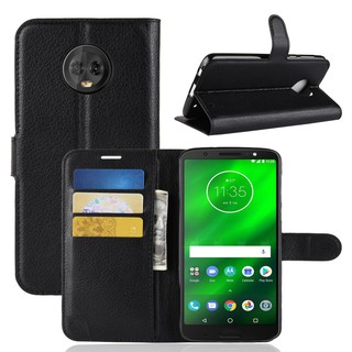 เคส Motorola Moto G6 Plus เคสหนัง โทรศัพท์กรณี