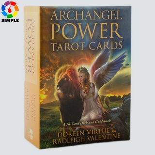 Archangel Power Tarot Cards: A 78-Card Deck